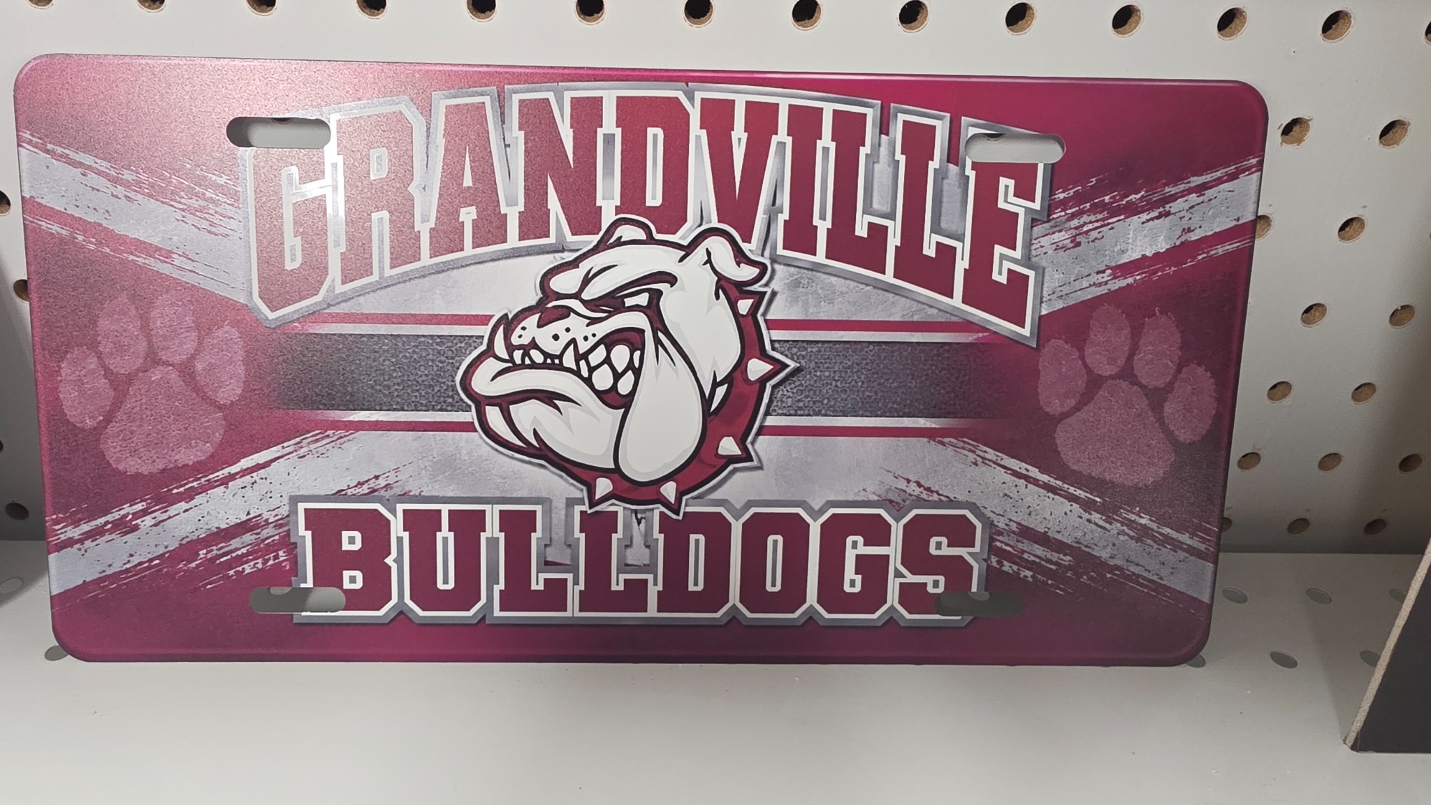 Grandville Bulldogs License Plate